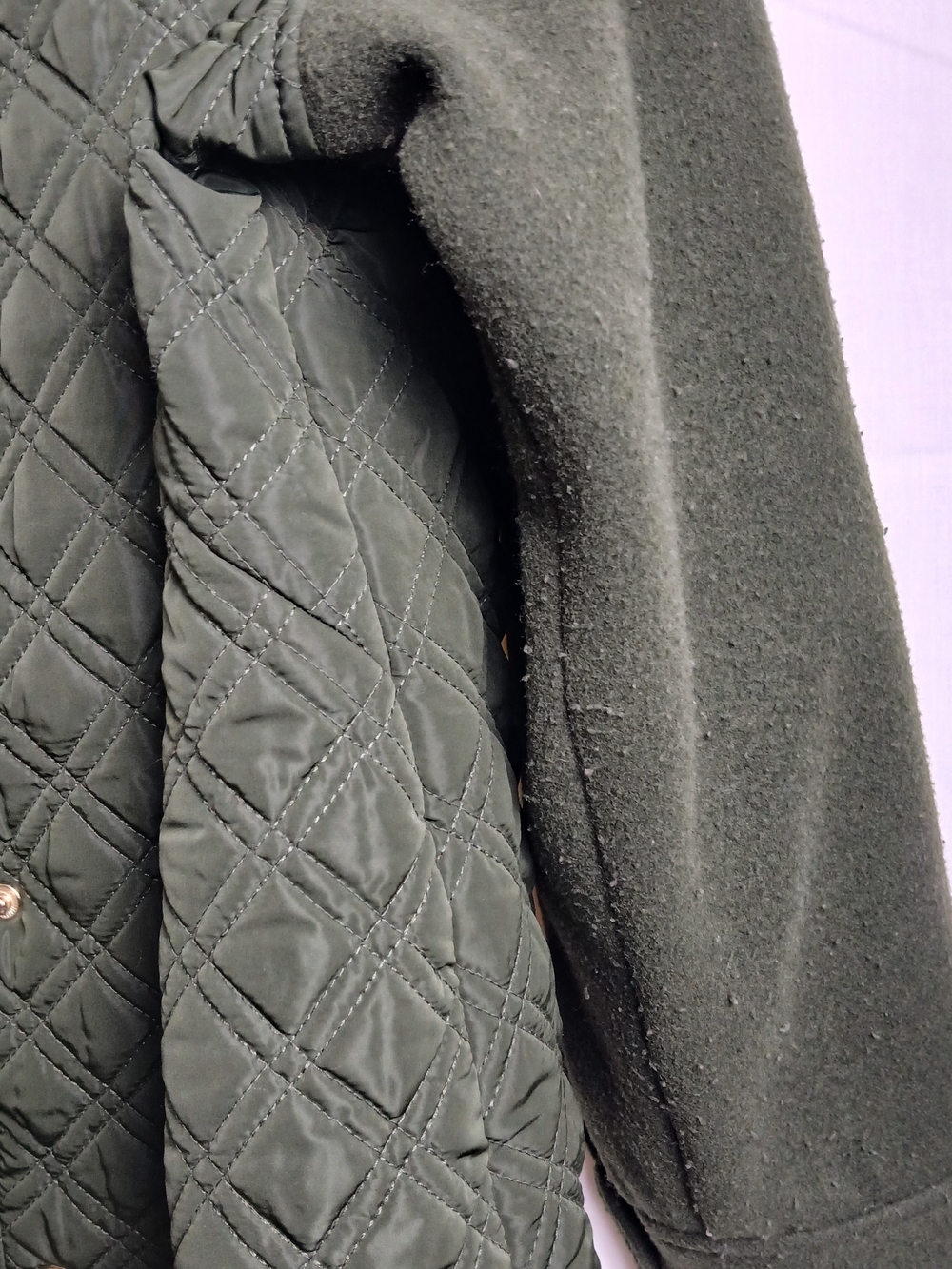 Isaac Mizrahi Live! Estate Quilted Jacket with Lining for Women Green - 2XL - Picture 6 of 8